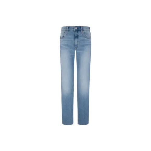 Calvin Klein 1AA Джинсовый светло-голубой Женские Джинсы