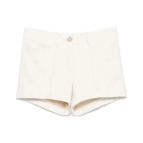 TF SS25 Повседневные шорты Женские Белые