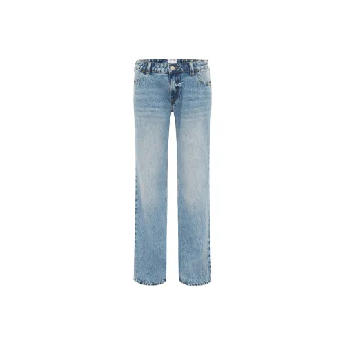 WITH JEAN SS25 Cameron Джинсы Женские Светло-Синий