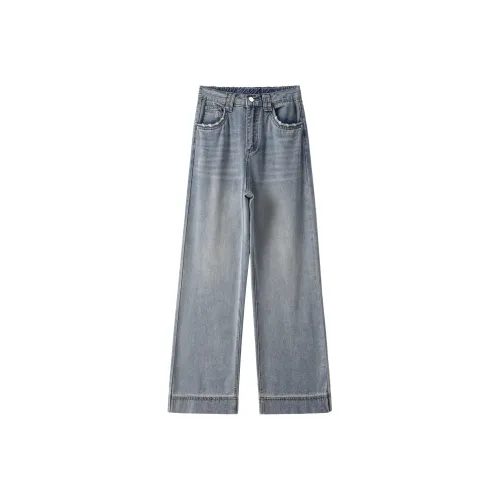 CLUB NEWS Синие Женские Джинсы