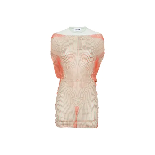 jean paul gaultier Короткий рукав Платье Женское Многоцветное