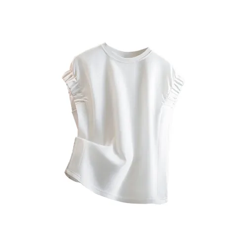 SIBAISHE Белый Женские T-рубашки