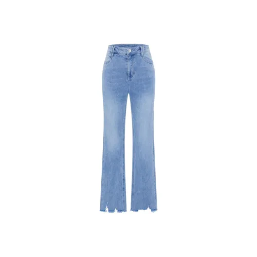 NAVIGARE Джинсы Женские Джинсовый Синий