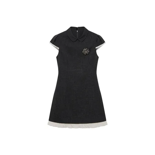 d'zzit Короткий рукав Платье Женское