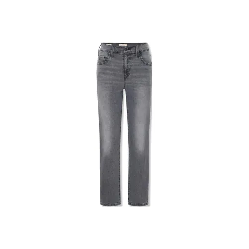 Levis Серые Женские Джинсы