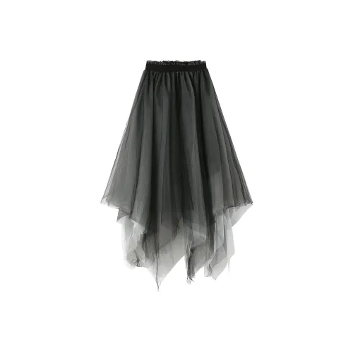 BIENKIMIIYE Женские повседневные длинные юбки