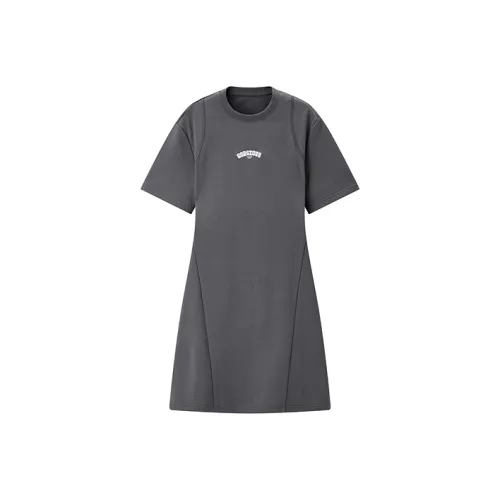 PEACEBIRD Женские Платья с Коротким Рукавом