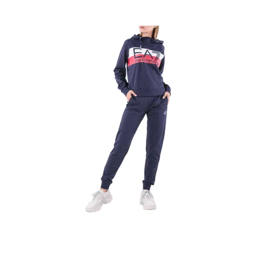 EMPORIO ARMANI EA7 Повседневный костюм женский синий