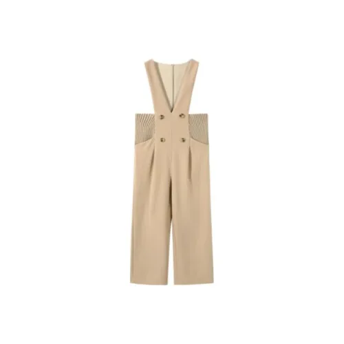 EICHITOO Комбинезон Женский Хаки