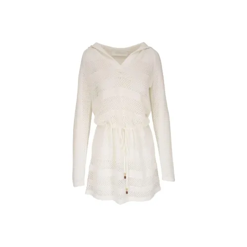 Zimmermann FW24 Длинное платье с длинными рукавами цвет слоновая кость женское