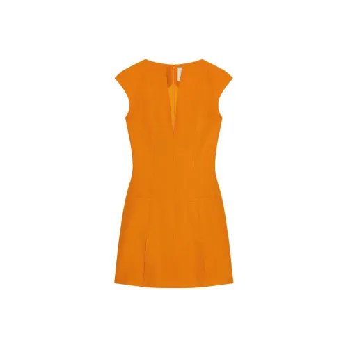 GIVENCHY FW24 Sleeveless Dress Women's Dark Orange GIVENCHY FW24 Без рукавов Платье Женское Темно-оранжевый