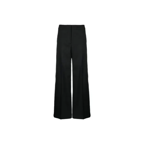 Calvin Klein KADIN MODULAR Tailored Pantolon Костюм Trouser Женские Черный