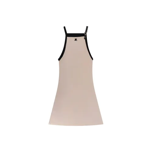 COURREGES Розовый Женские Слип-платья