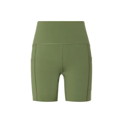 New Balance Co-Brand Повседневные Шорты Женские Темно-Оливковый Каменный