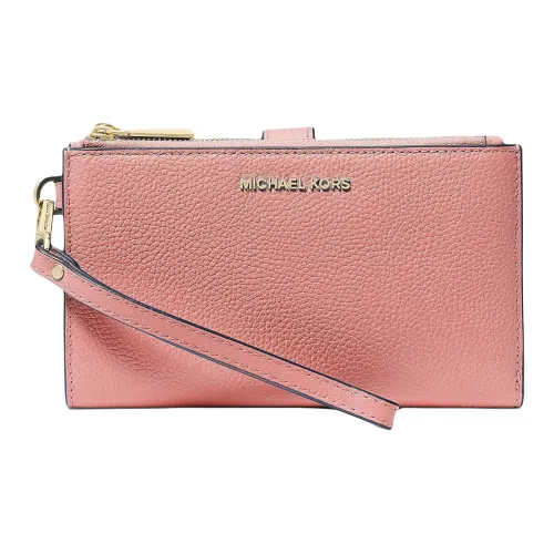 MICHAEL KORS Adele кожаный кошелек женский закатный розовый