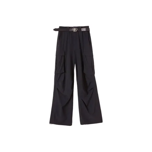 XIANGYING Карго Брюки Женские Черные