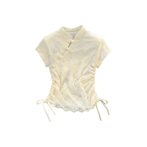 Cypress House T-Shirt Женская Абрикос