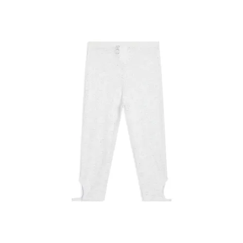 OPEN YY Цветочный Кружево Леггинсы Женские Айвори Айвори