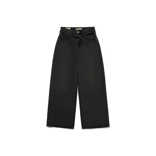 Levis Черные Женские Джинсы