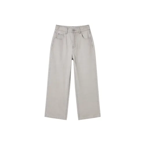 DIALOGUE Джинсы Женские Хаки Серый