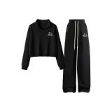 Black (Summer Lotus Chest Logo) + Black (Summer Lotus Pants Logo)  
Черный (Лето Лотос Логотип на груди) + Черный (Лето Лотос Логотип на штанах)