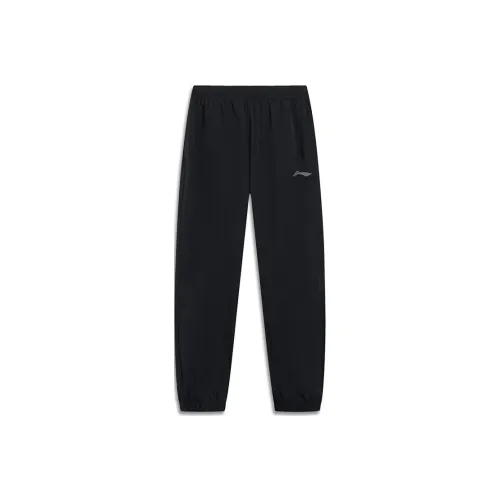 LINING Вязаные тренировочные брюки женские черные