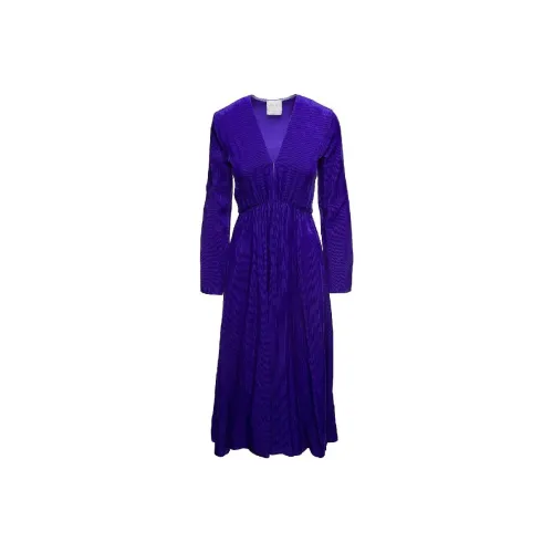 Forte Forte Фиолетовый Женские Длинные Платья с Рукавами