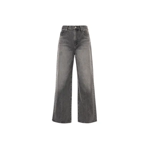 UNIQLO Небесно-серые Женские Джинсы