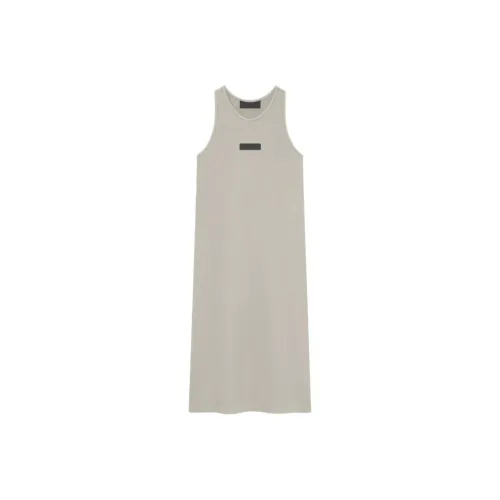 Fear of God Essentials SS24 Drop2 WOMEN'S Tanktop Платье Без рукавов Платье Женское Тюлень Серый