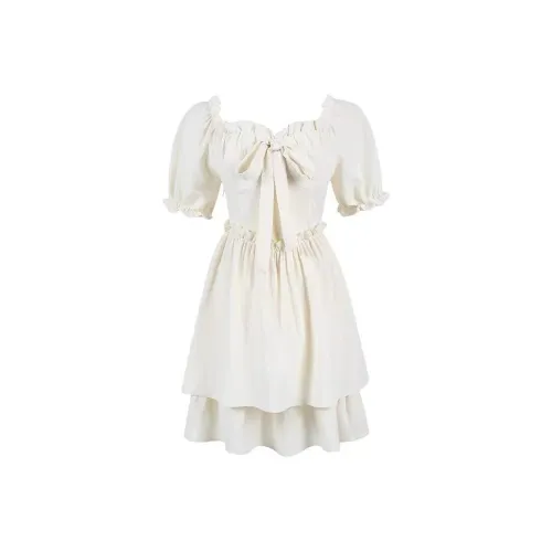 The King and the Nightingale Короткий рукав Платье Женское