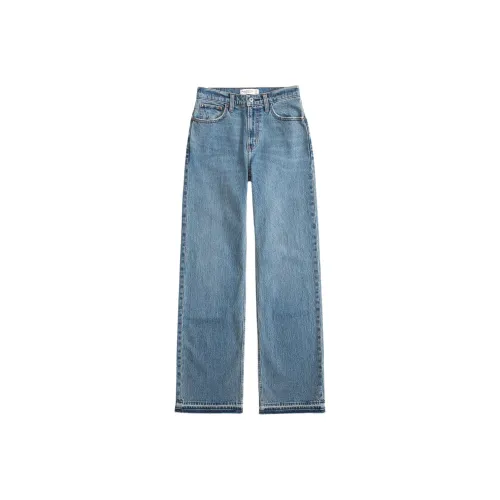 Abercrombie＆Fitch Джинсы Женские Средне-голубой