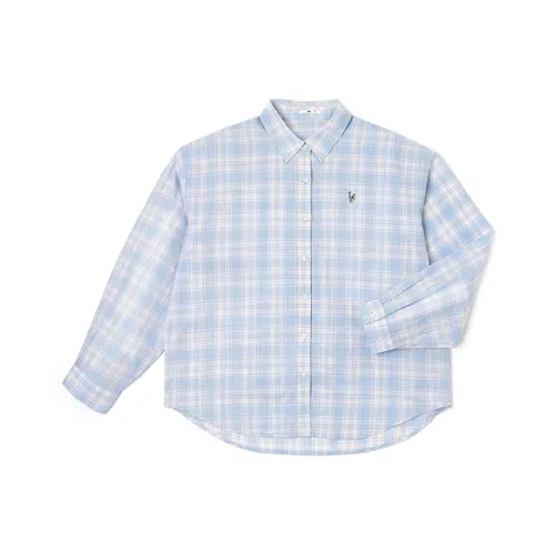 Lee Синие Женские Рубашки