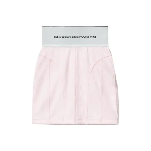 alexander wang Розовая Женская Повседневная Короткая Юбка