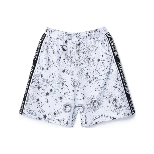 XII BASKET Повседневные шорты Женские Натуральный белый
