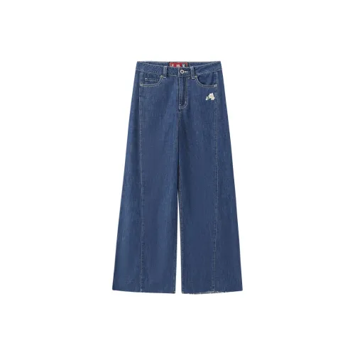 oniarai Джинсовый синий Женские джинсы