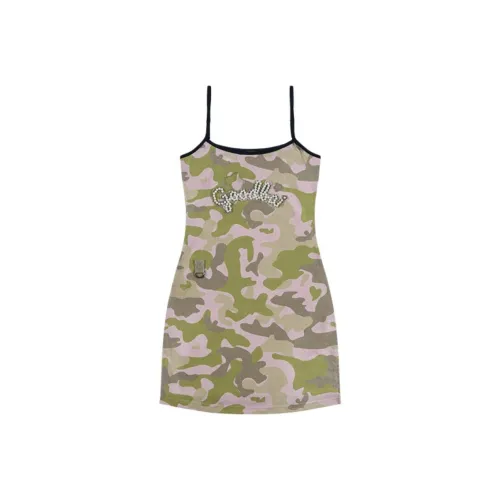 GOOD BAI SS24 Юбка Платье Женское Пустынный Камуфляж