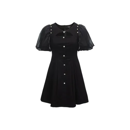 VERO MODA Женские Платья с Короткими Рукавами