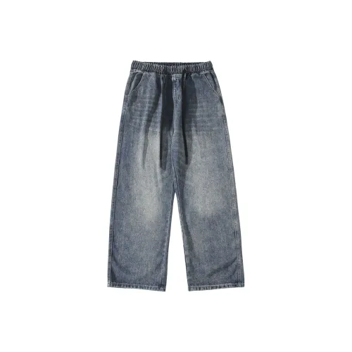 YINLEI Blue Men's Jeans YINLEI Синий Мужские Джинсы