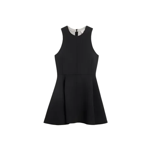AMIPARIS SS24 Sleeveless Dress Women's Black AMIPARIS SS24 Без рукавов Платье Женское Черное