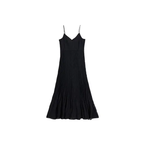 CLUB MONACO Slip Платье Женское Черное