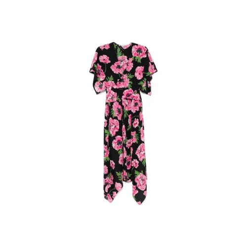 STELLA MCCARTNEY Розовые Женские Платья с Коротким Рукавом