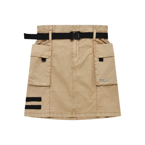 FILA FUSION Повседневные короткие юбки Женские Древесина Хаки
