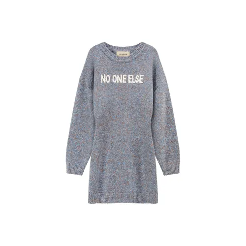 NO ONE ELSE Длинное платье с длинными рукавами женское
