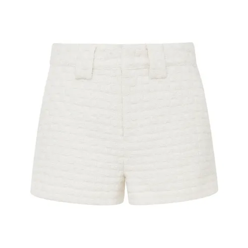 D'zzit Отбеленный белый Женские Повседневные шорты