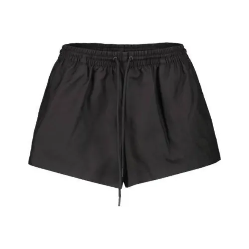 WARDROBE.NYC Черные Женские Повседневные Шорты