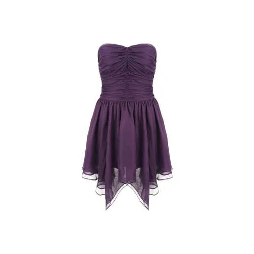 Okmashop Ночной фиолетовый Женские Платья без рукавов