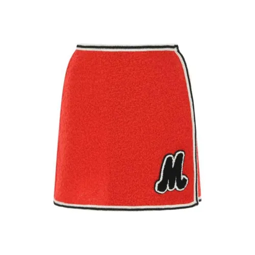 MIU MIU Красный Женские Повседневные Короткие Юбки