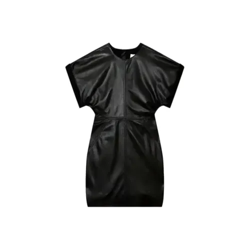 ISABEL MARANT ETOILE Короткий рукав Платье Женское Черное