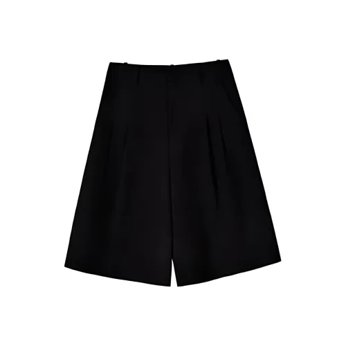 hacikis Повседневные шорты женские SCREEN черный