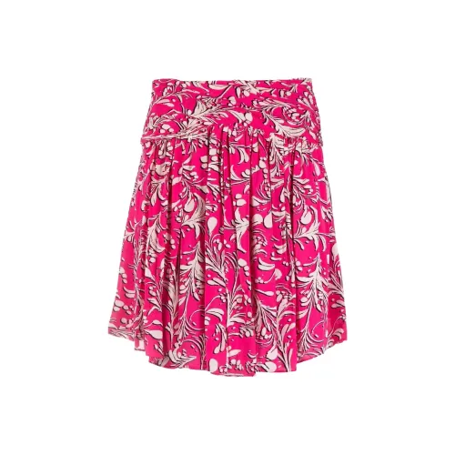 ISABEL MARANT Розовые Женские Повседневные Короткие Юбки